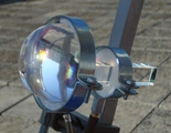 Aspheric Lens - Light Guide combination